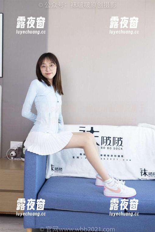 BoBoSocks袜啵啵 - 谁说jk制服只属于学校？奶油带你免费看她的花絮图片！