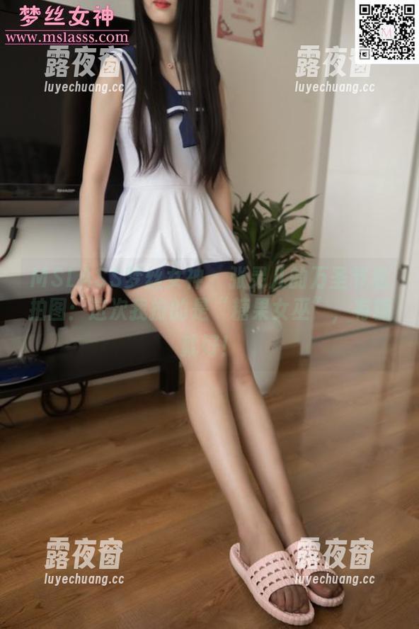 MSLASS梦丝女神 - 张灵儿的万圣节私拍图：这次我扮的是“糖果女巫”，有糖就好！