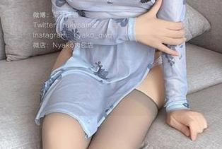 谁说居家就无聊？Nyako喵子的私拍是魔法哦！