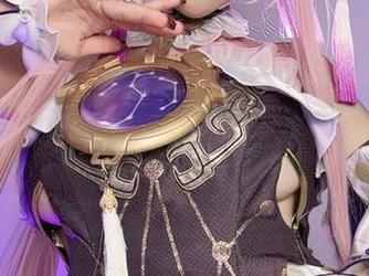 谁说心海只能是水？小瑶幺幺，把cos化作了一片五光十色的云朵！