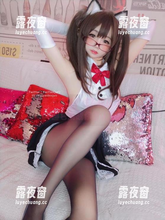谁说小学生不能有个性？摇摇乐yoyo的cos图包挑战你的认知。
