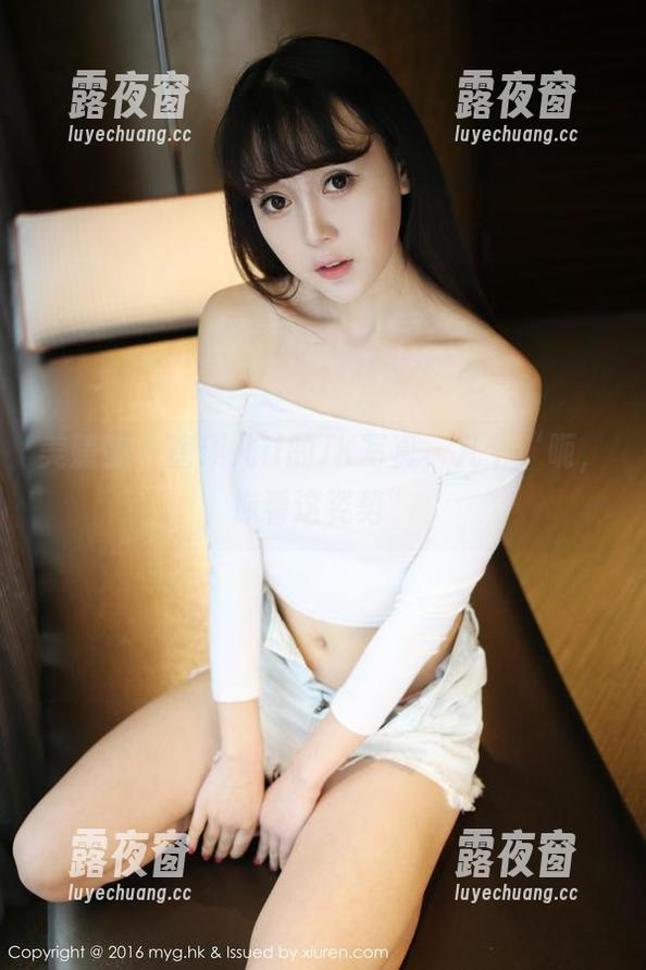 美媛馆 - 唐琪儿il的JK写真，几个“呃，你看这姿势”